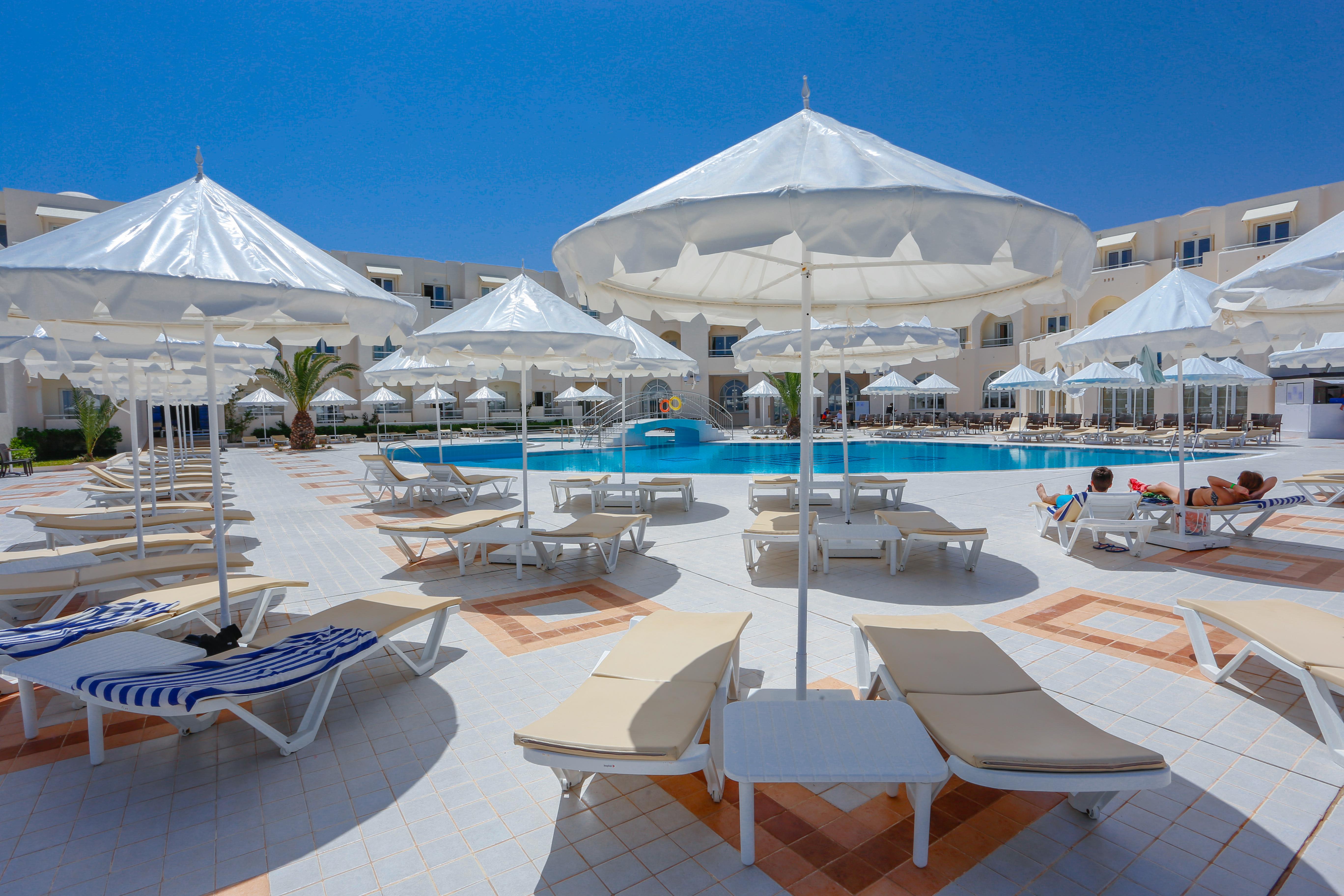 Telemaque Beach & Spa Mezraia Exteriör bild