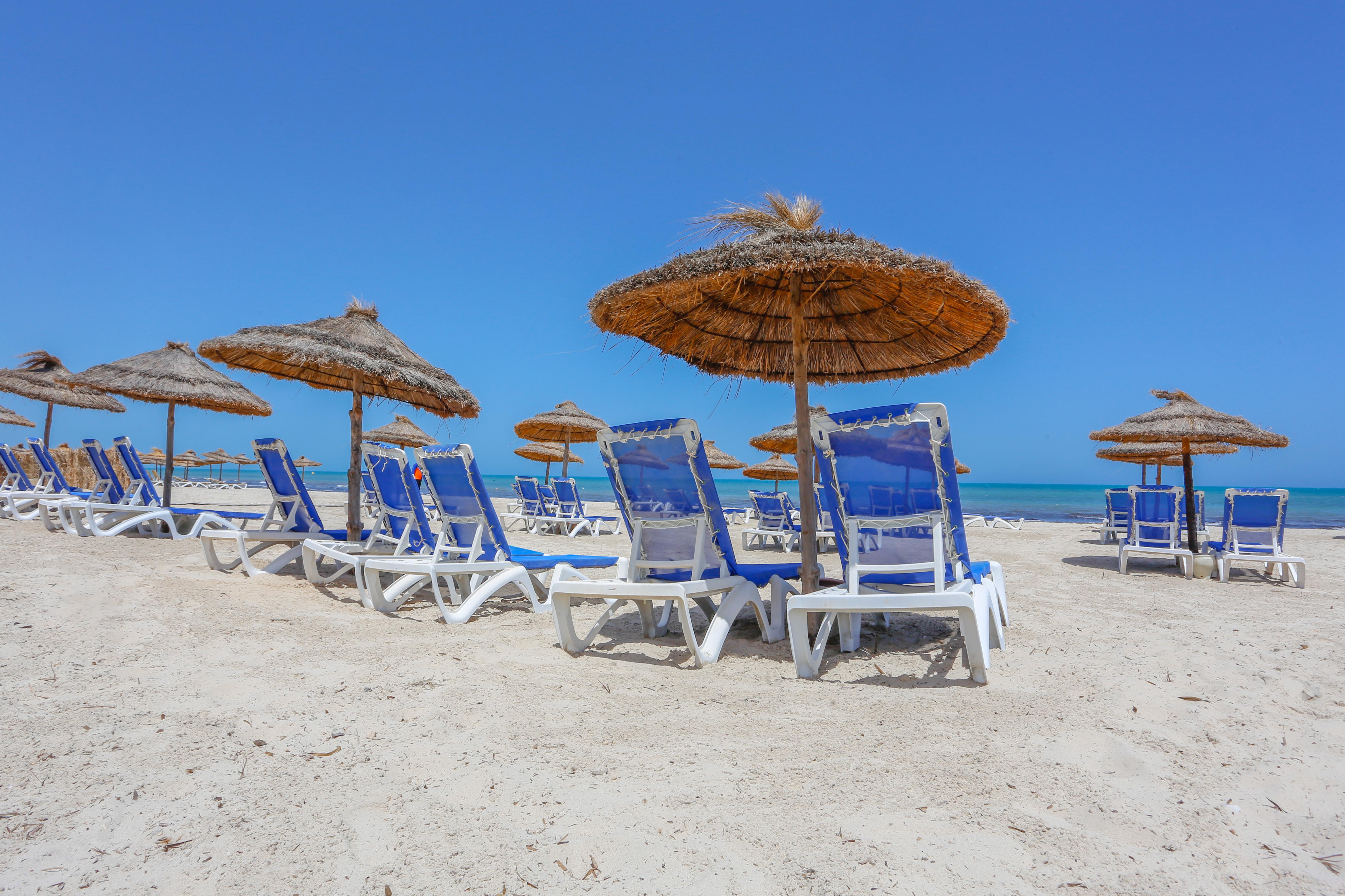 Telemaque Beach & Spa Mezraia Exteriör bild