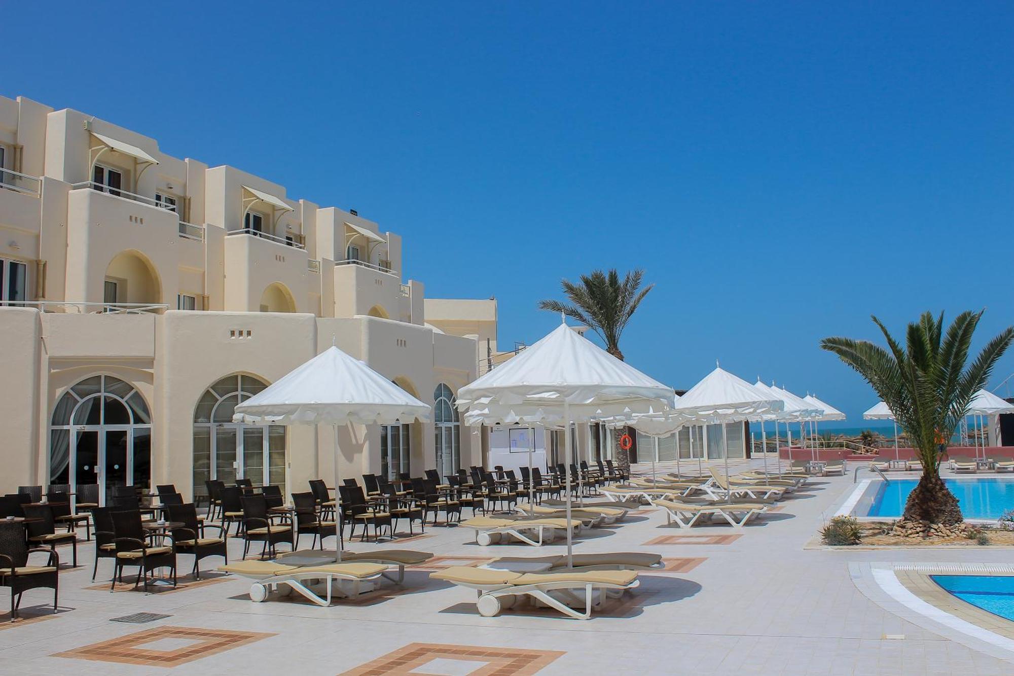 Telemaque Beach & Spa Mezraia Exteriör bild